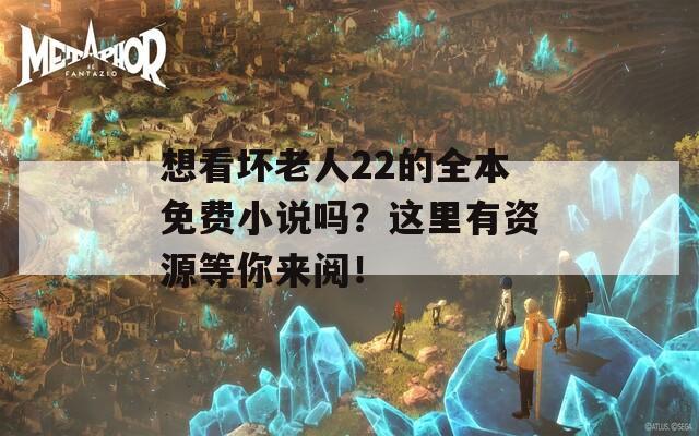 想看坏老人22的全本免费小说吗？这里有资源等你来阅！