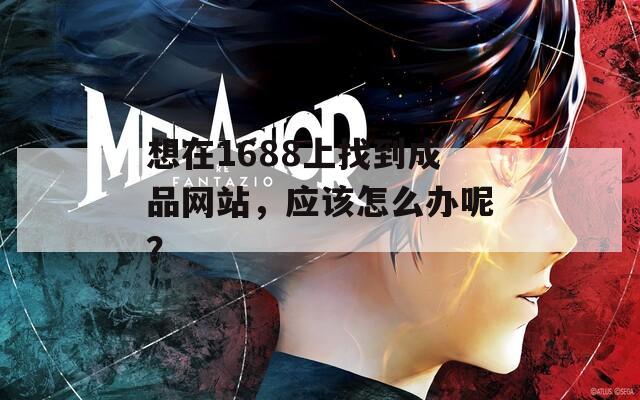 想在1688上找到成品网站，应该怎么办呢？
