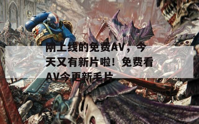 刚上线的免费AV，今天又有新片啦！免费看AV今更新毛片