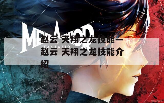 赵云 天翔之龙技能—赵云 天翔之龙技能介绍