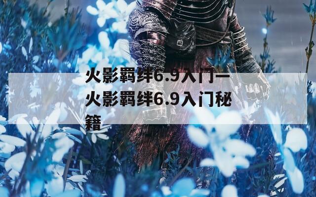 火影羁绊6.9入门—火影羁绊6.9入门秘籍