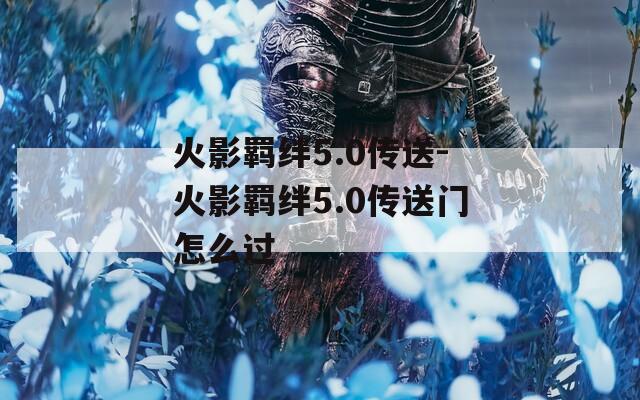 火影羁绊5.0传送-火影羁绊5.0传送门怎么过